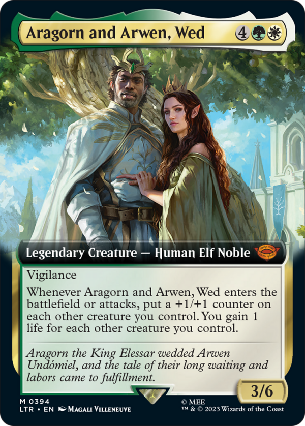 Aragorn and Arwen, Wed (Extended Art) [The Lord of the Rings: Tales of Middle-Earth] For Cheap