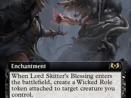 Lord Skitter s Blessing (Extended Art) [Wilds of Eldraine] Online Sale