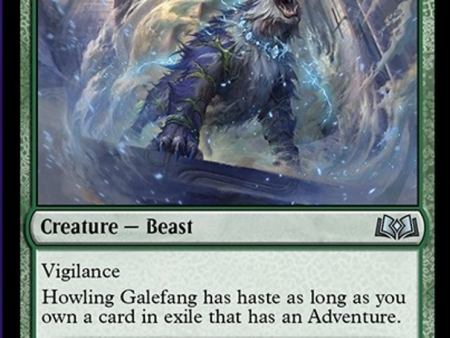 Howling Galefang [Wilds of Eldraine] on Sale