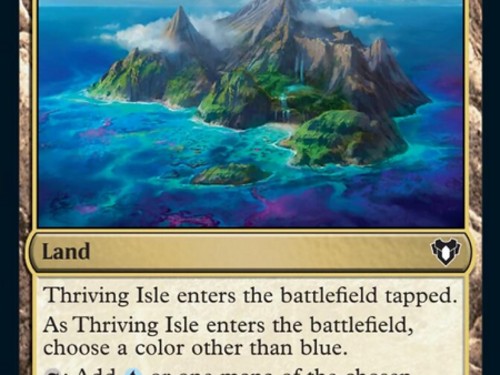 Thriving Isle [Commander Masters] Sale