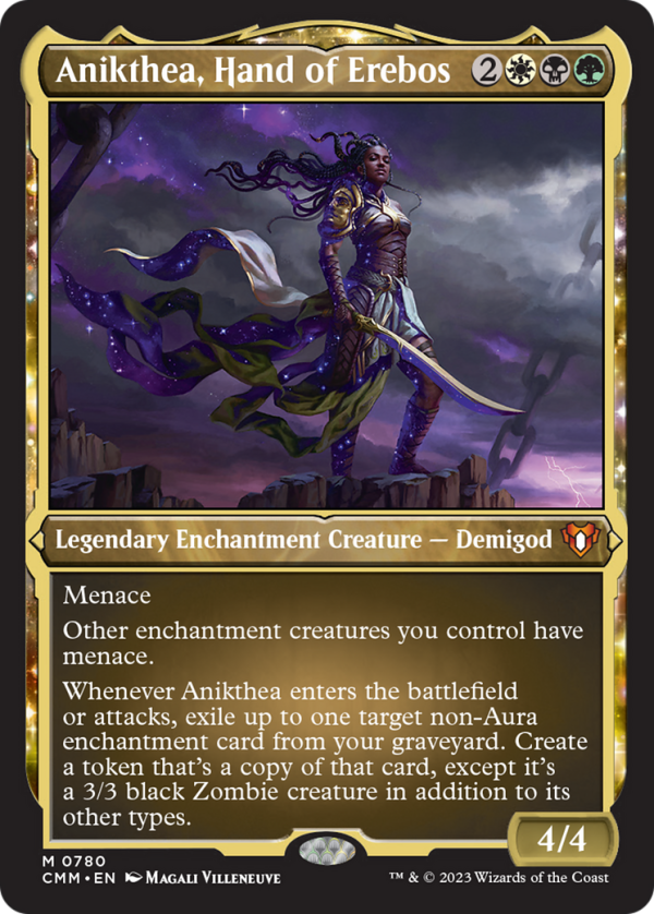 Anikthea, Hand of Erebos (Display Commander) (Foil Etched) [Commander Masters] Cheap