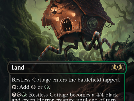 Restless Cottage (Borderless Alternate Art) [Wilds of Eldraine] Discount