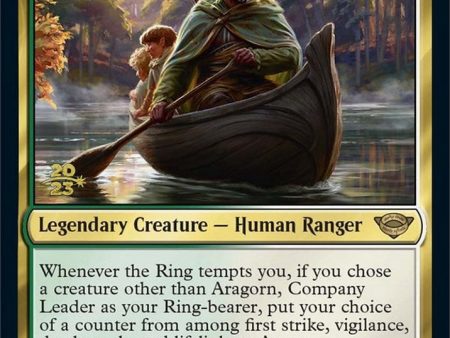 Aragorn, Company Leader [The Lord of the Rings: Tales of Middle-Earth Prerelease Promos] Discount