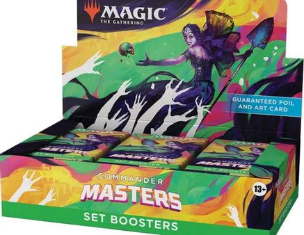 MTG Commander Masters: Set Booster Box Online Hot Sale