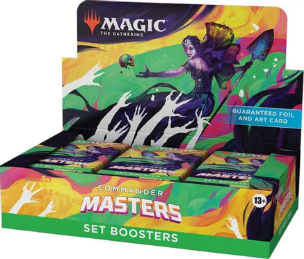 MTG Commander Masters: Set Booster Box Online Hot Sale