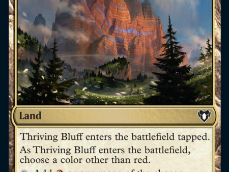 Thriving Bluff [Commander Masters] Online Hot Sale