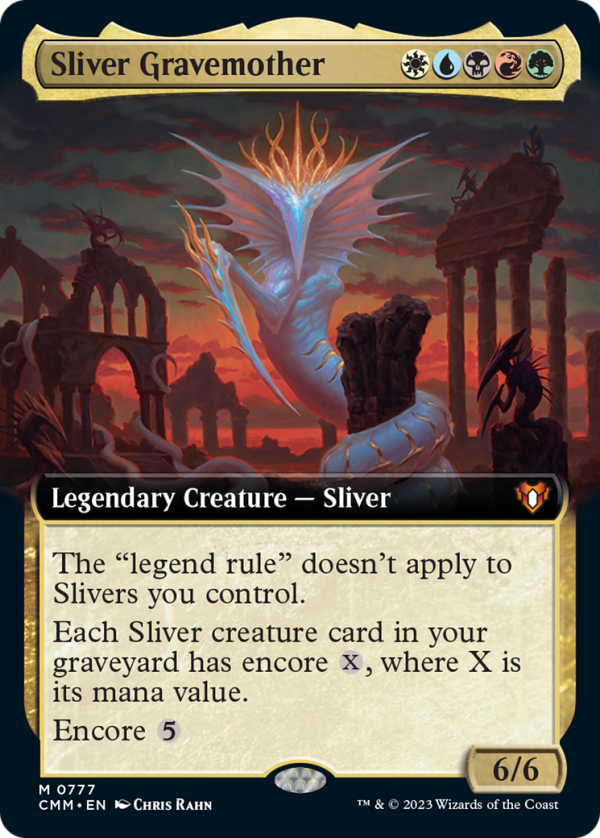 Sliver Gravemother (Extended Art) [Commander Masters] Online Sale