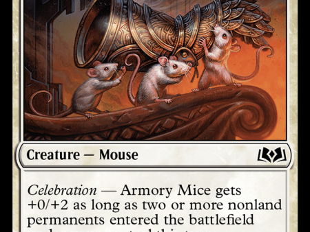 Armory Mice [Wilds of Eldraine] For Discount