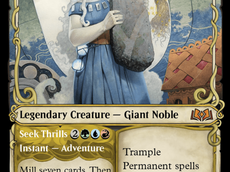 Beluna Grandsquall    Seek Thrills (Showcase) [Wilds of Eldraine] For Cheap