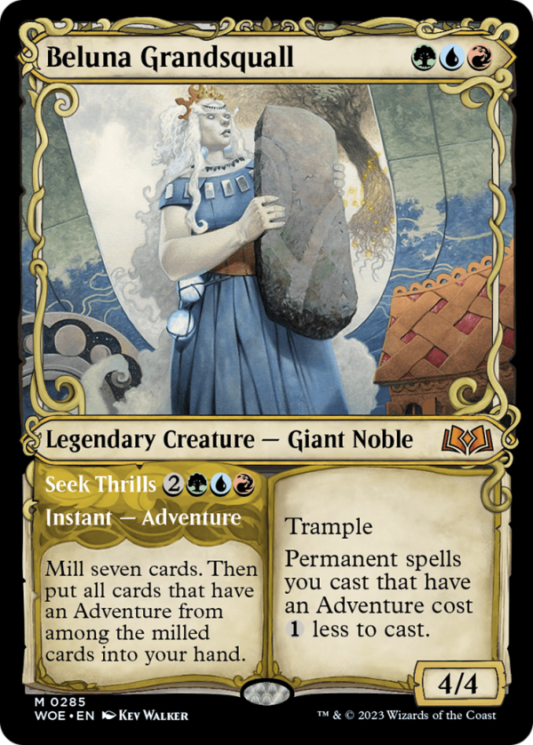 Beluna Grandsquall    Seek Thrills (Showcase) [Wilds of Eldraine] For Cheap