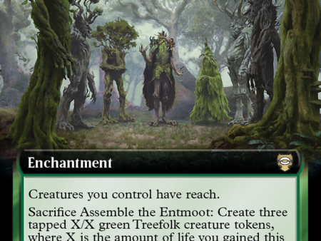 Assemble the Entmoot (Extended Art) [The Lord of the Rings: Tales of Middle-Earth Commander] Online