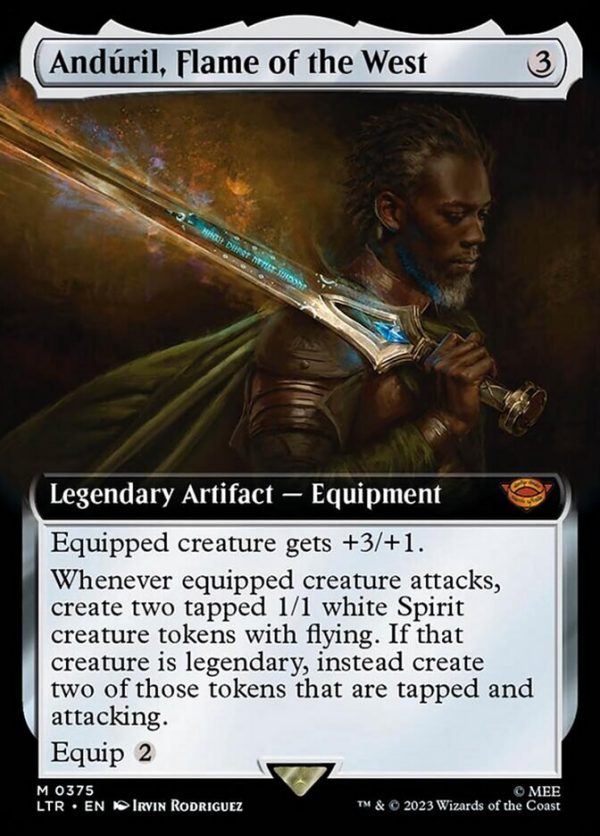 Anduril, Flame of the West (Extended Art) [The Lord of the Rings: Tales of Middle-Earth] Online Sale